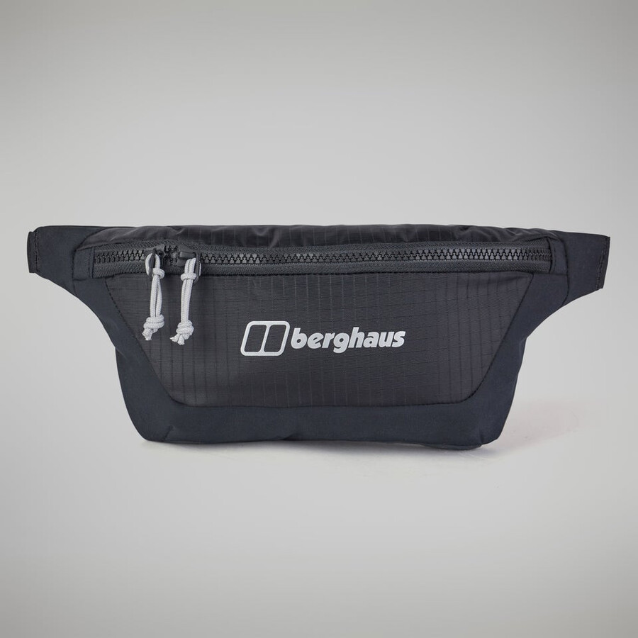 unisex carryall bum bag - black die berghaus