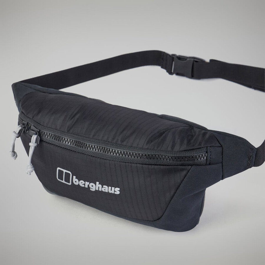 unisex carryall bum bag - black die berghaus