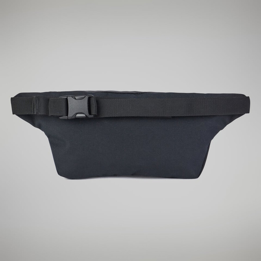 unisex carryall bum bag - black die berghaus