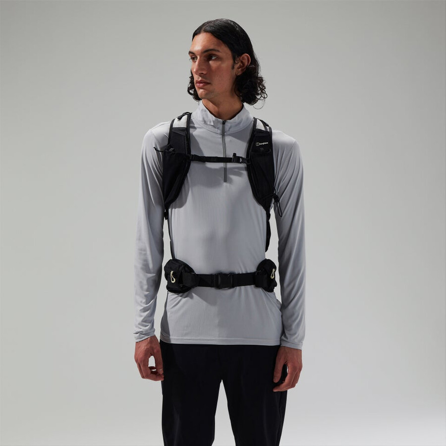 unisex 3d freeflow 305l pack in grauschwarz berghaus