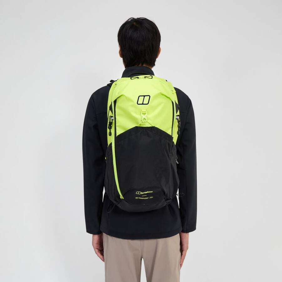 unisex 3d freeflow 305l pack - gelbschwarz berghaus