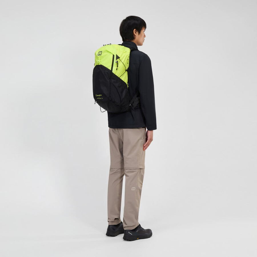 unisex 3d freeflow 305l pack - gelbschwarz berghaus