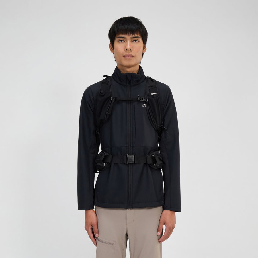 unisex 3d freeflow 305l pack - gelbschwarz berghaus