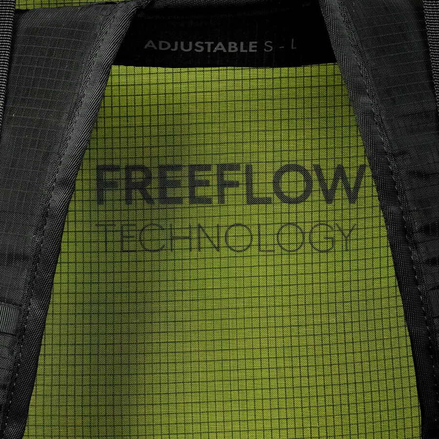 unisex 3d freeflow 305l pack - gelbschwarz berghaus