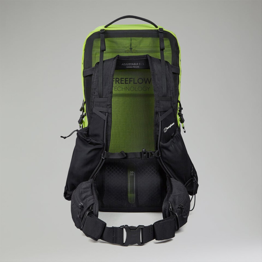 unisex 3d freeflow 305l s pack - gelbschwarz berghaus
