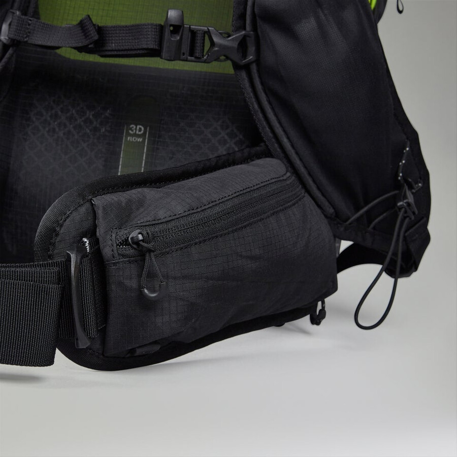 unisex 3d freeflow 305l s pack - gelbschwarz berghaus