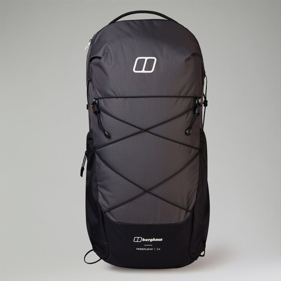 unisex freeflow 24l pack in grauschwarz berghaus