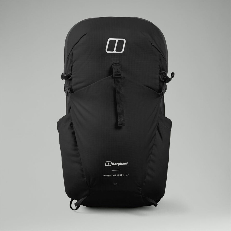 women s remote wanderung f23 rucksack - schwarz berghaus