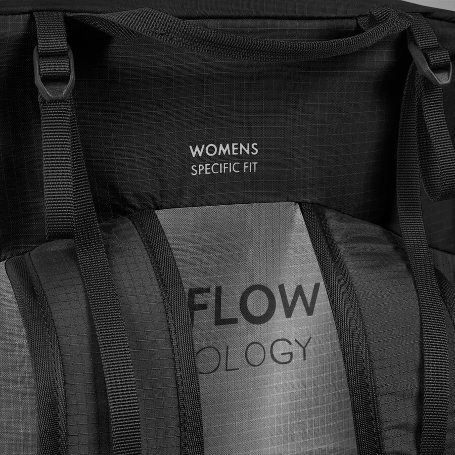 women s remote wanderung f23 rucksack - schwarz berghaus