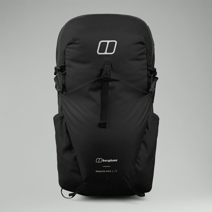 men s remote wanderung m23-rucksack - schwarz berghaus