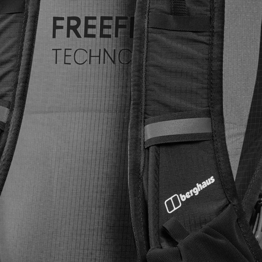 men s remote wanderung m23-rucksack - schwarz berghaus