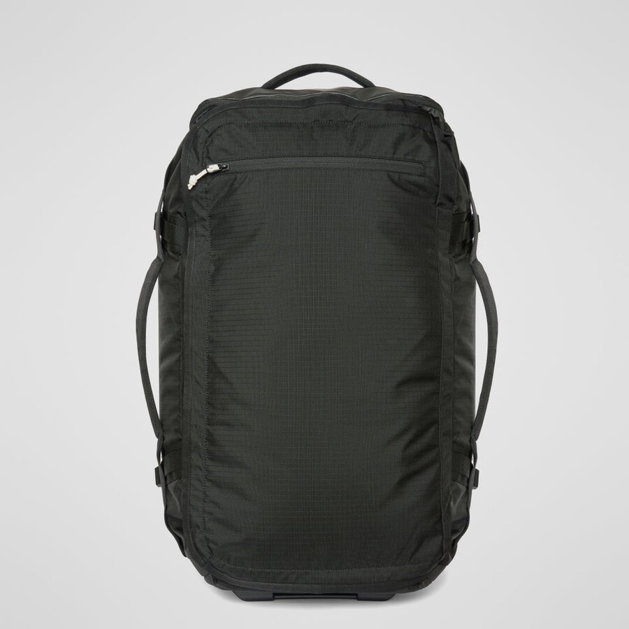 unisex xodus 100l wheeled bag - black die berghaus
