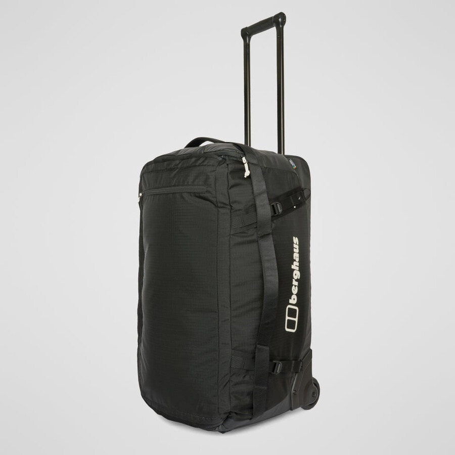 unisex xodus 100l wheeled bag - black die berghaus