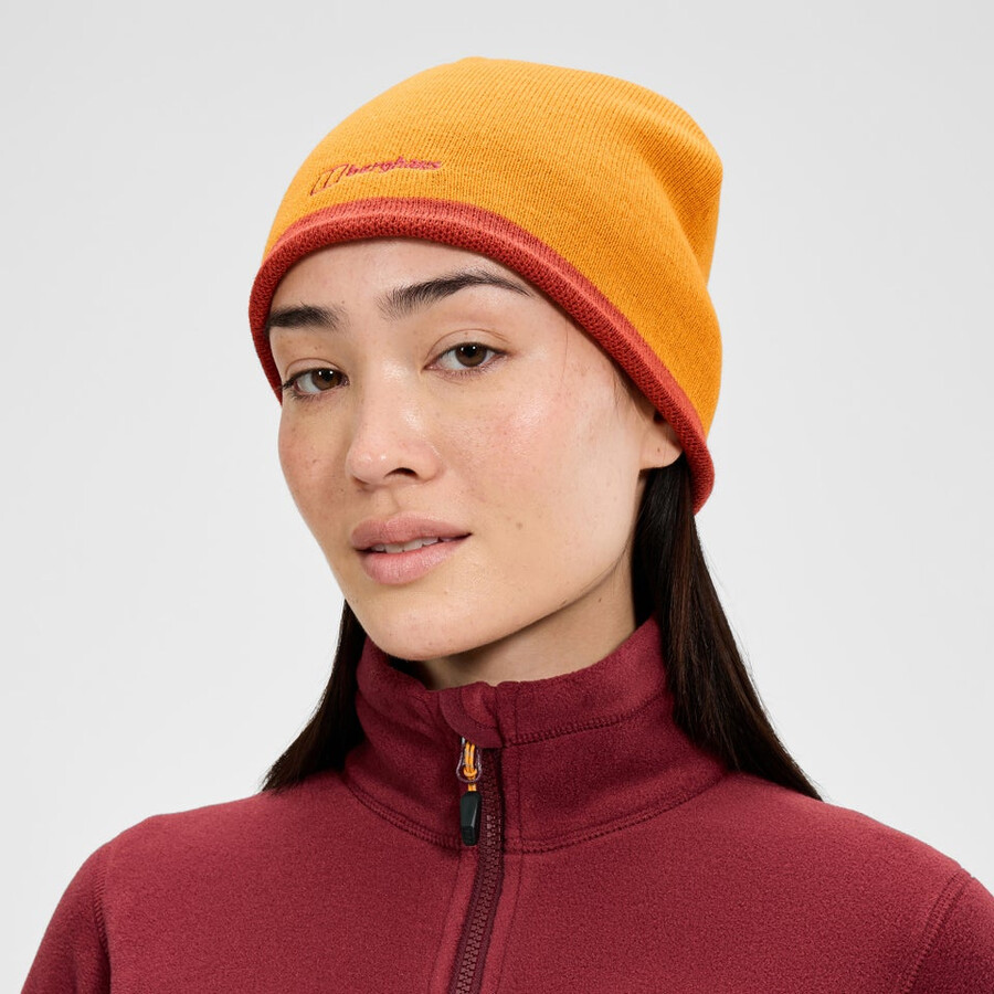 unisex blöcke beanie - orange berghaus