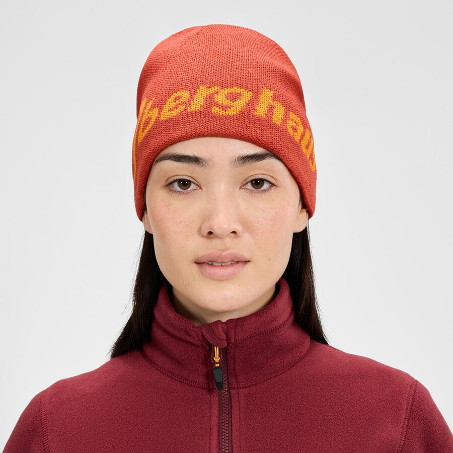 unisex blöcke beanie - orange berghaus
