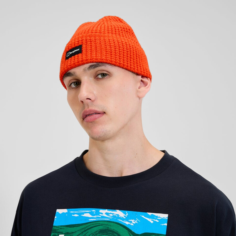 unisex 1997 wolle mütze - red berghaus