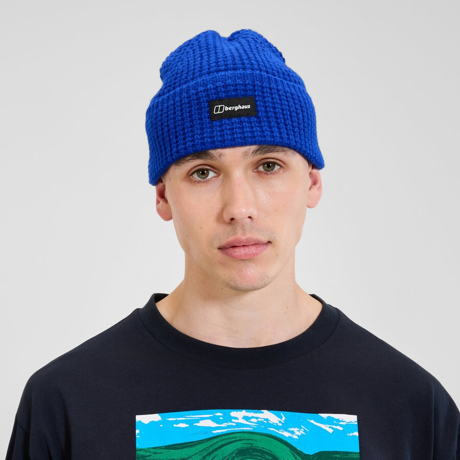 unisex 1997 wolle mütze - blue berghaus