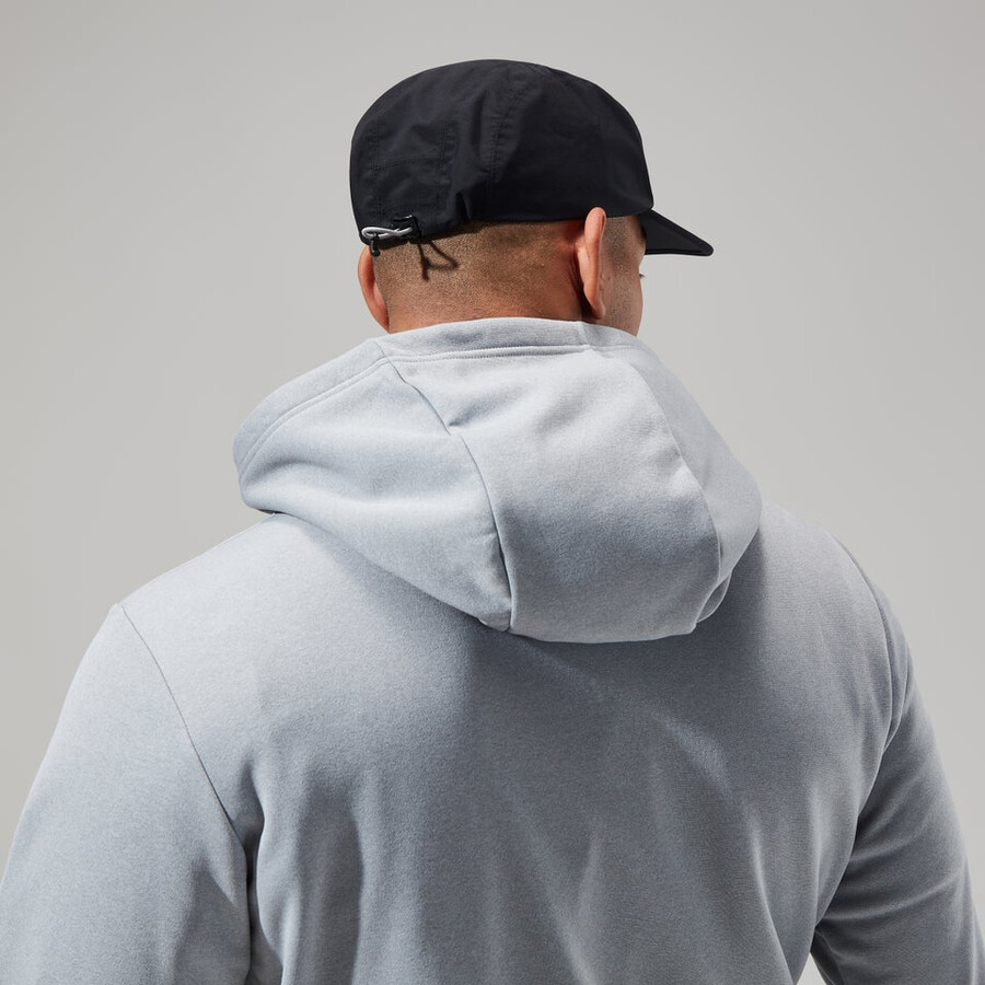 unisex flexion wasserdichte kappe - schwarz berghaus