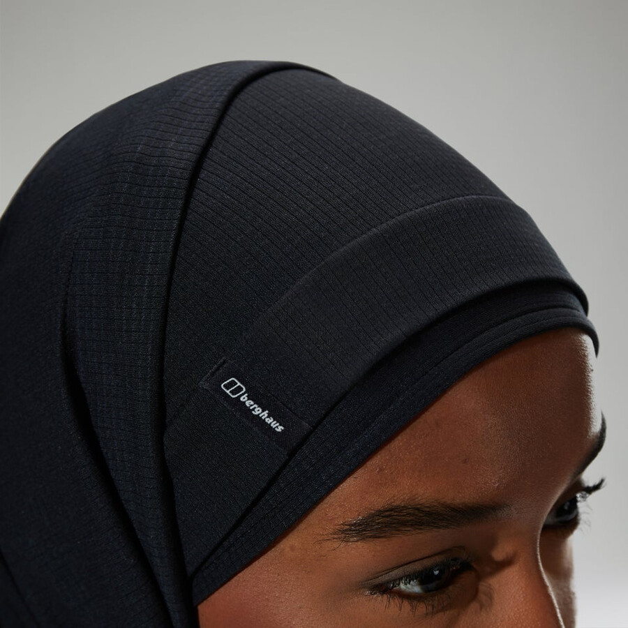 women s hijab - schwarz berghaus
