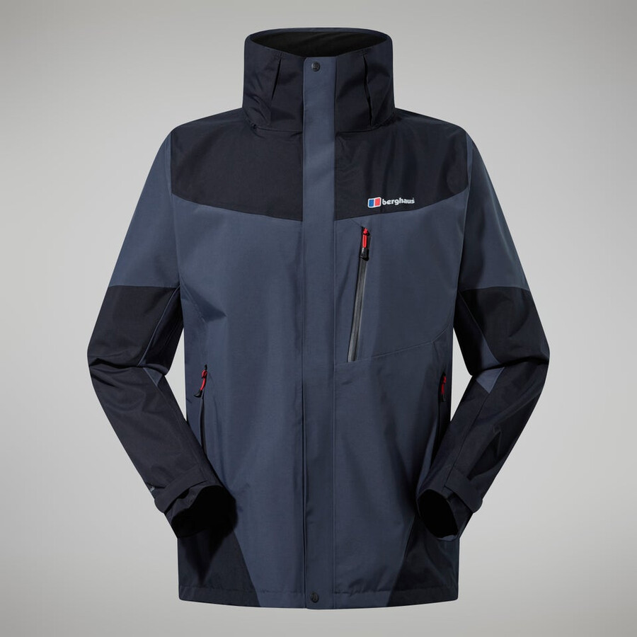 men s arran gemini 3in1 jacke - dark grauschwarz berghaus