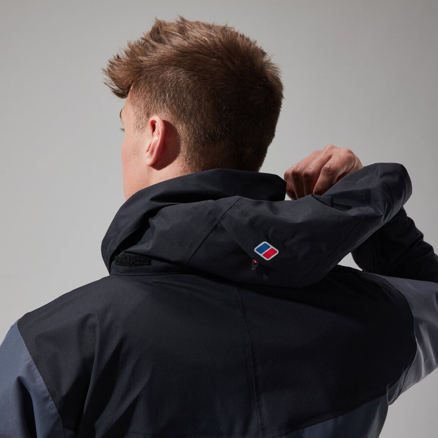 men s arran gemini 3in1 jacke - dark grauschwarz berghaus