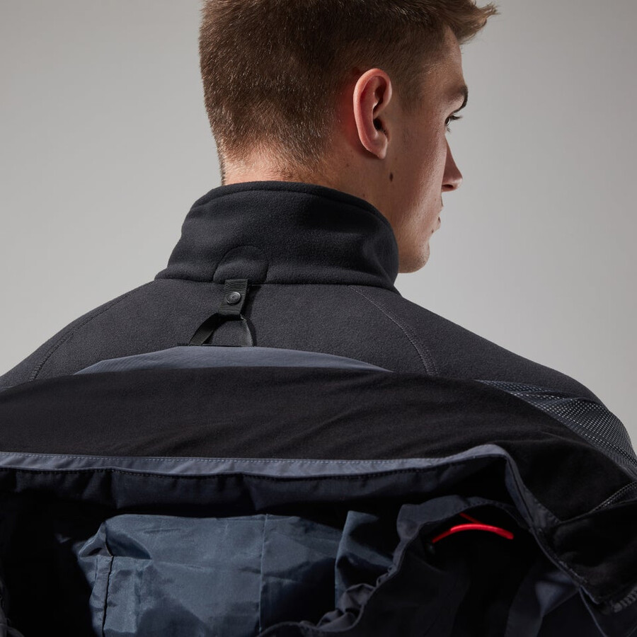 men s arran gemini 3in1 jacke - dark grauschwarz berghaus