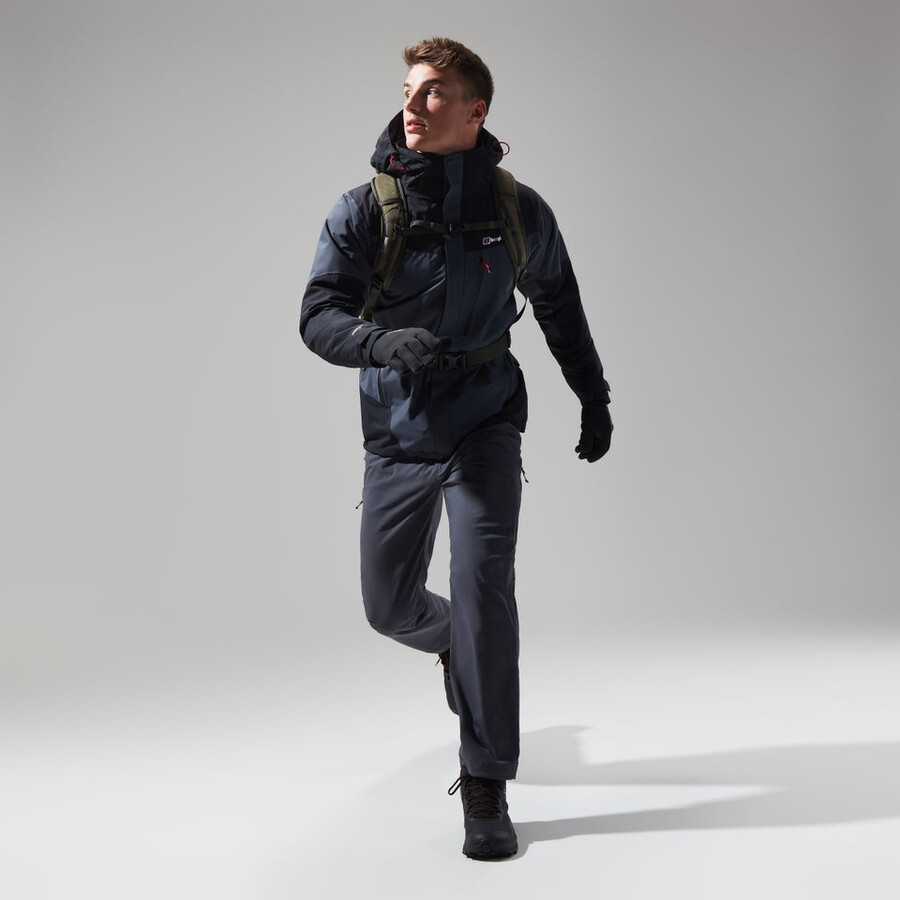 men s arran gemini 3in1 jacke - dark grauschwarz berghaus