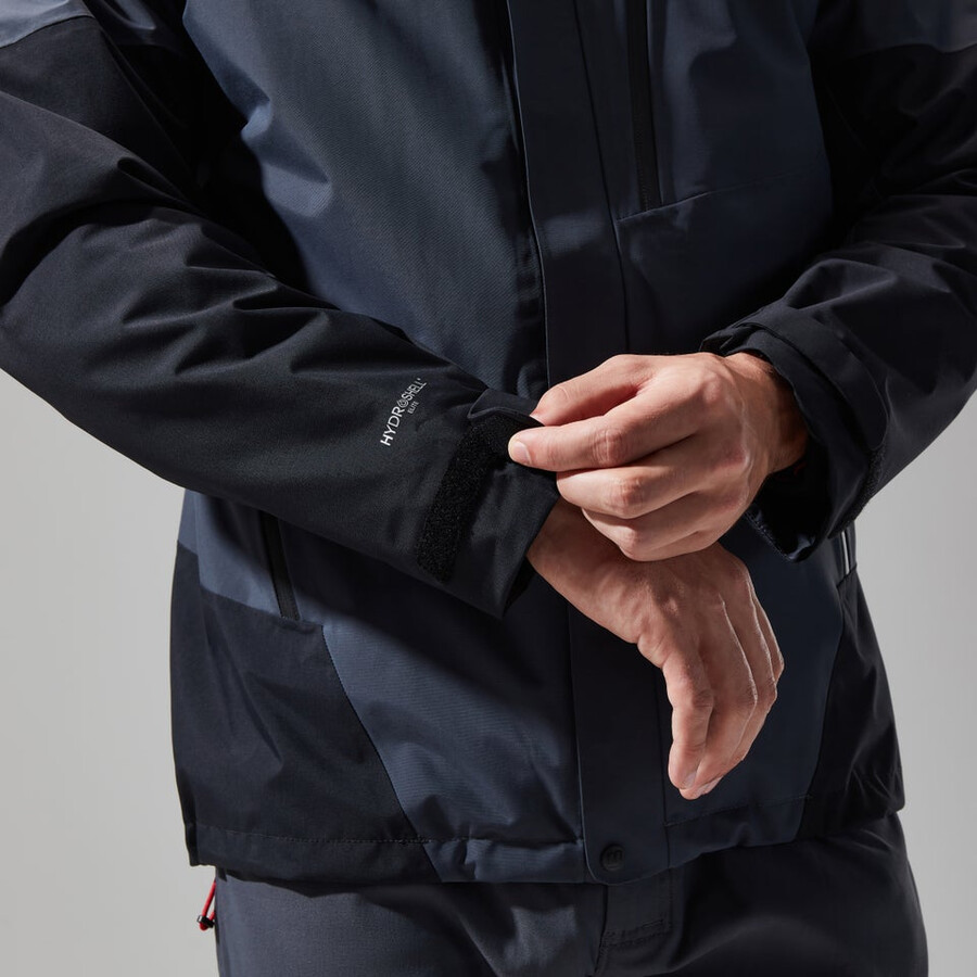 men s arran gemini 3in1 jacke - dark grauschwarz berghaus