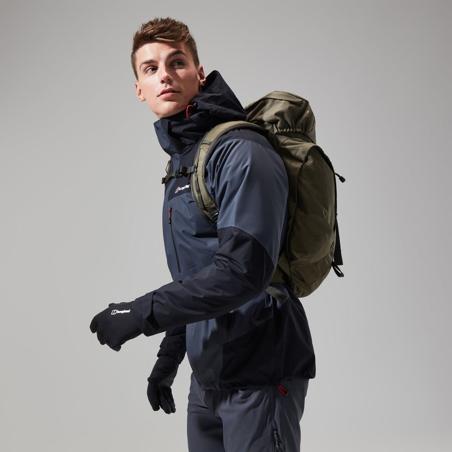 men s arran gemini 3in1 jacke - dark grauschwarz berghaus