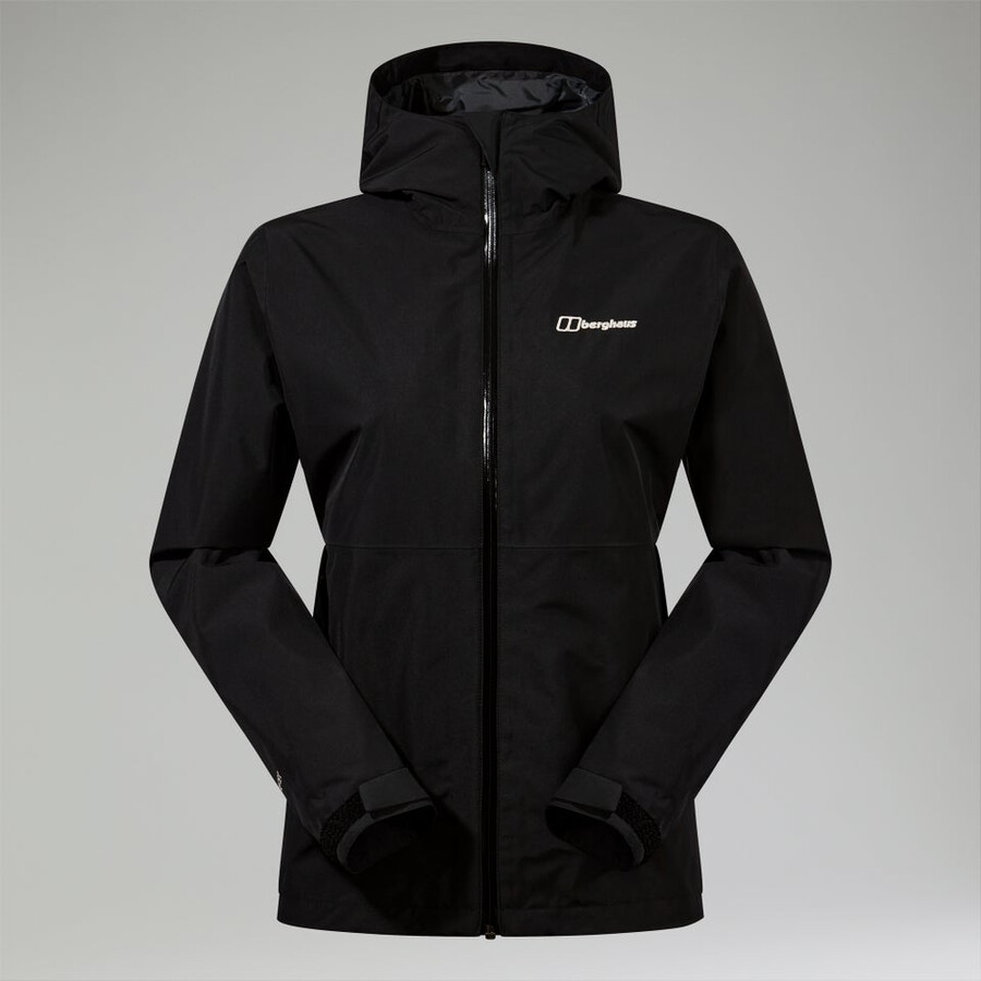 männer bramblfell gemini gore-tex wasserdichte 3in1 jacke - black die berghaus