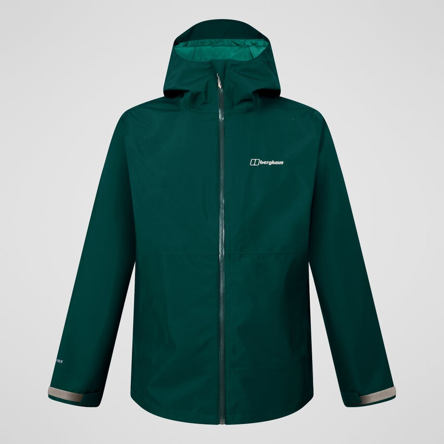 männer bramblfell gemini gore-tex wasserdichte 3in1-jacke - grün berghaus