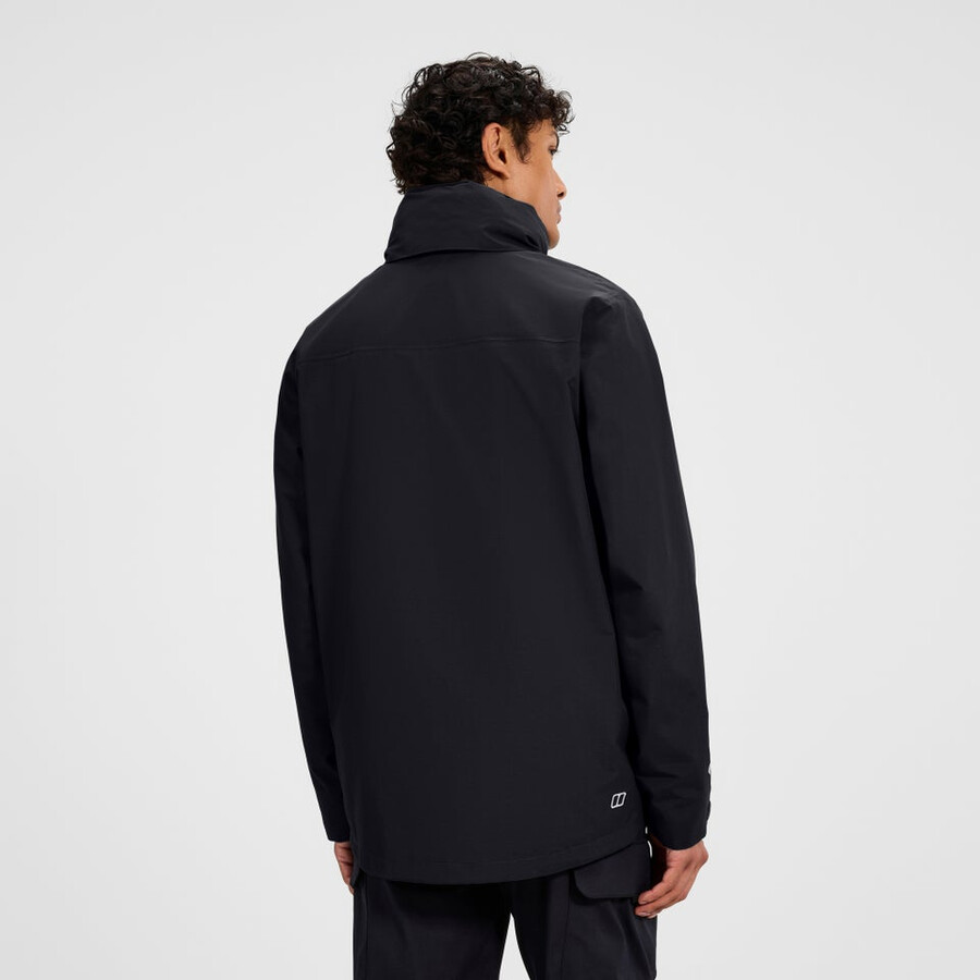 männer bergsteiger 2.0 gemini gore-tex 3in1 jacke - blackgrey berghaus