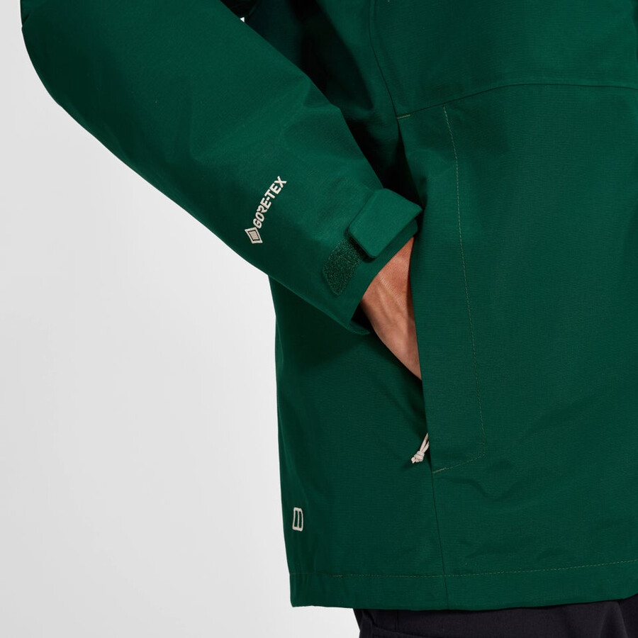 männer bergsteiger 2.0 gemini gore-tex 3in1 jacke - grün berghaus