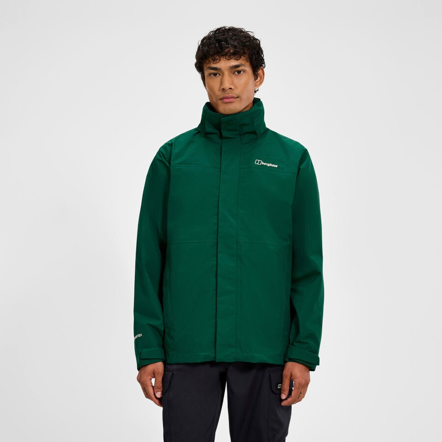 männer bergsteiger 2.0 gemini gore-tex 3in1 jacke - grün berghaus