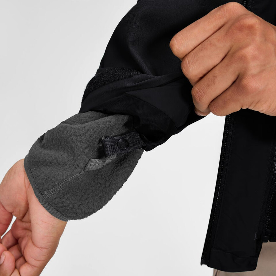 männer durchstreifen gemini 3in1 jacke - blackgrey berghaus