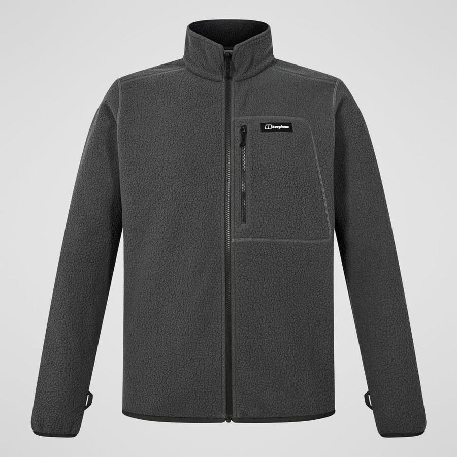 männer durchstreifen gemini 3in1 jacke - blackgrey berghaus