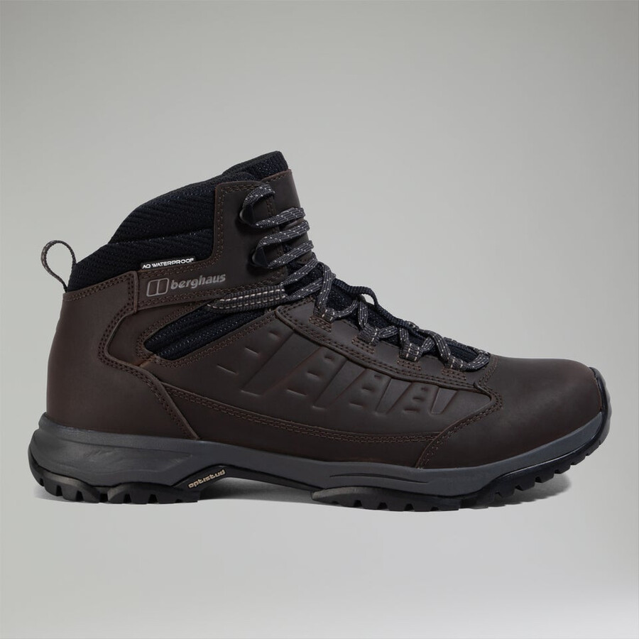 herren expeditor ridge 2.0 - schwarzbraun berghaus