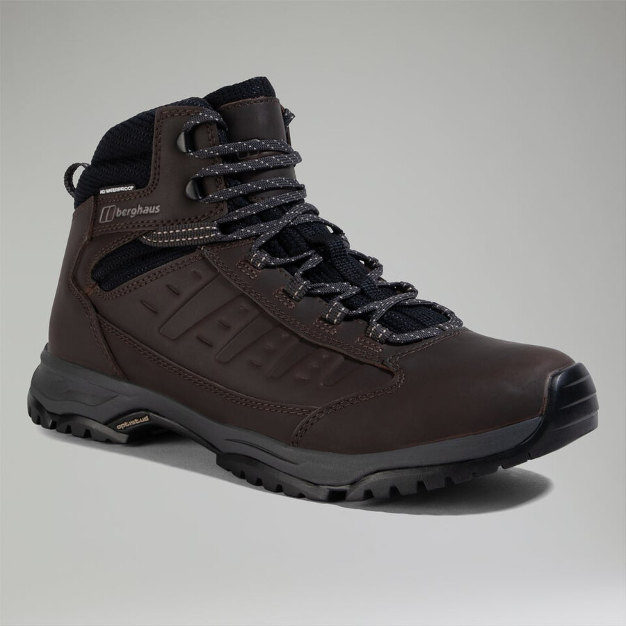 herren expeditor ridge 2.0 - schwarzbraun berghaus