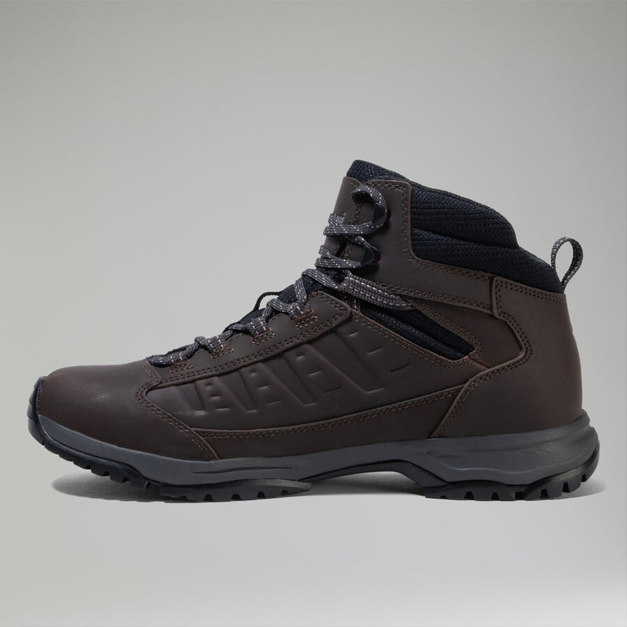 herren expeditor ridge 2.0 - schwarzbraun berghaus