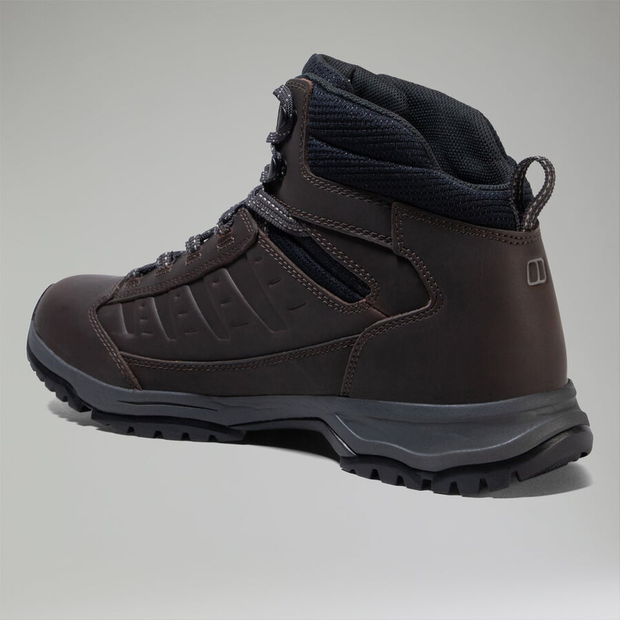 herren expeditor ridge 2.0 - schwarzbraun berghaus