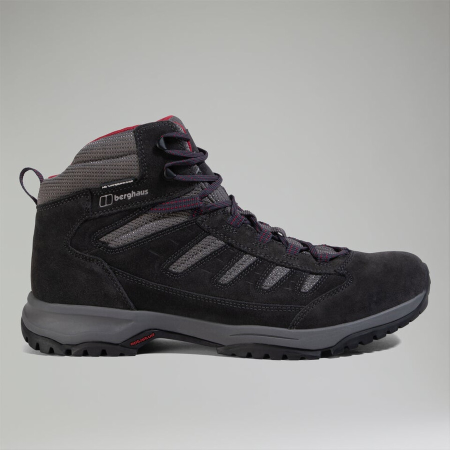 men s expeditor trek 2.0 - schwarzrot berghaus