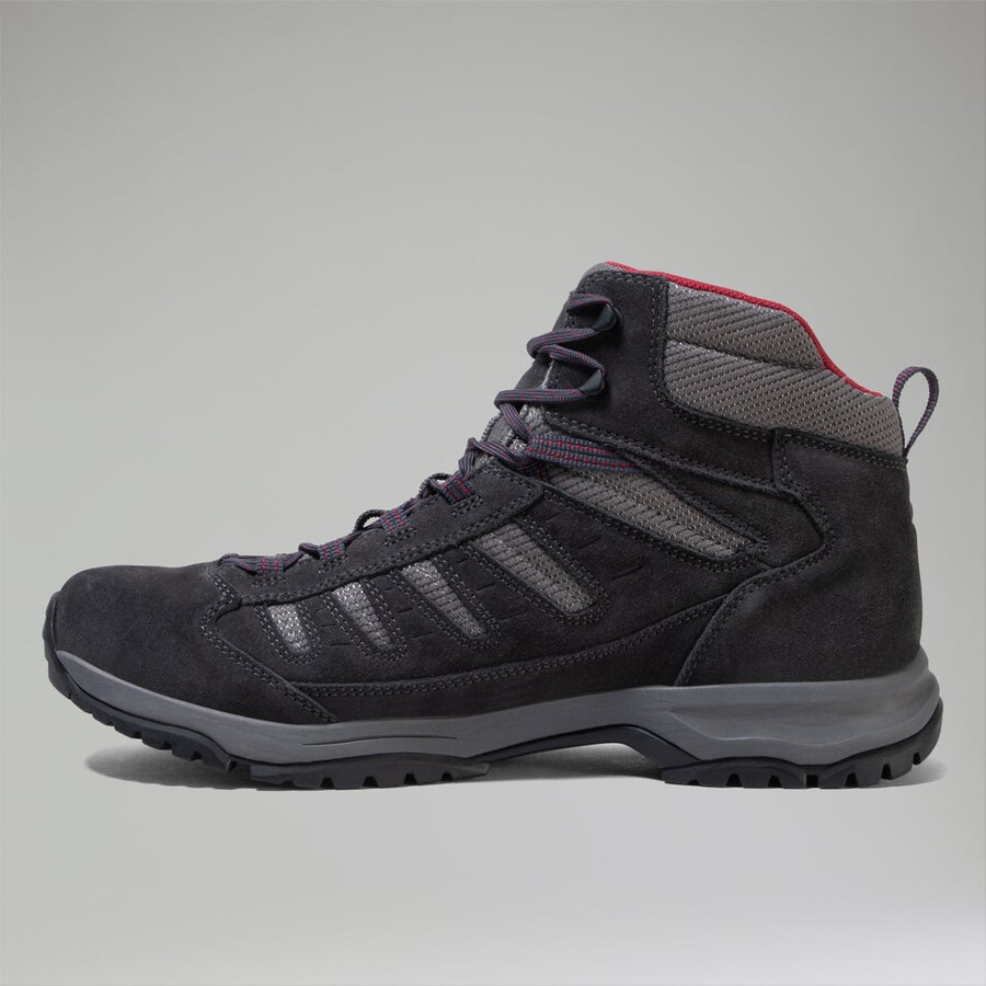 men s expeditor trek 2.0 - schwarzrot berghaus