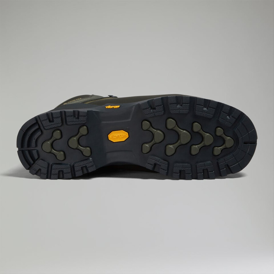 men s storm trek gore-tex boot - browndark green berghaus