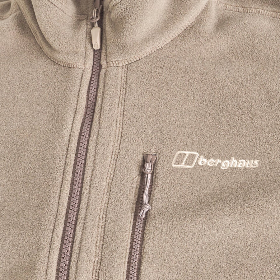 männer s activity interactive polartec fleece - natural berghaus