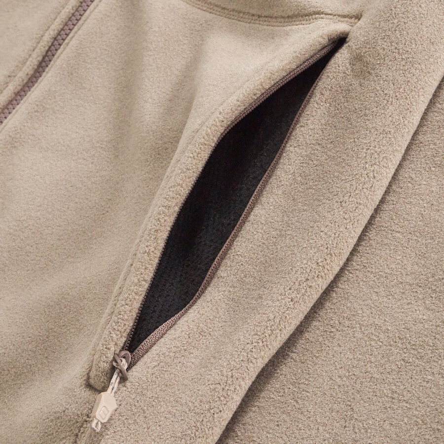männer s activity interactive polartec fleece - natural berghaus