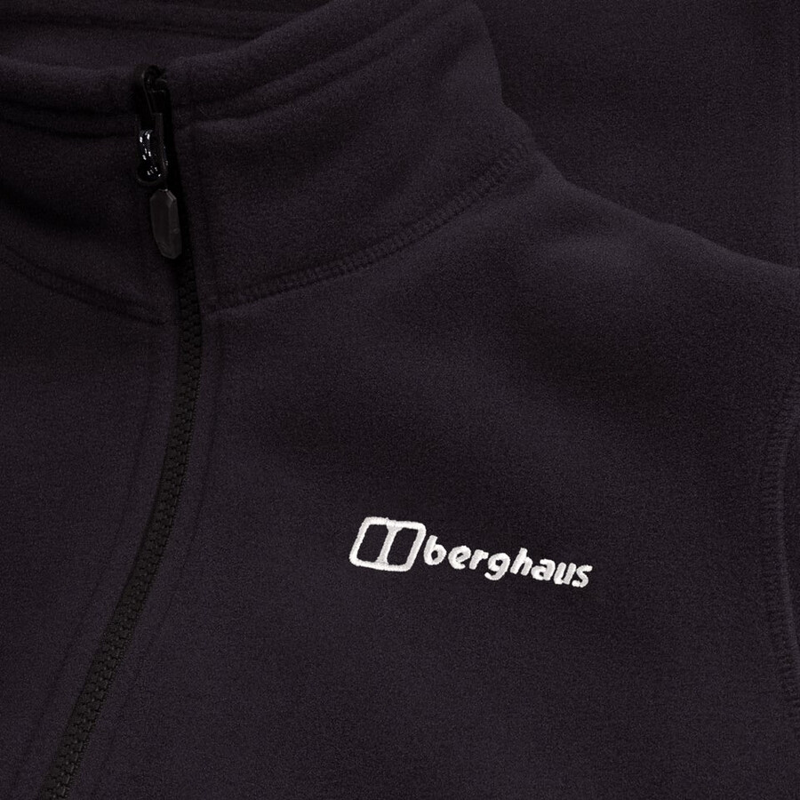 men s prism interactive polartec fleece jacket - black die berghaus
