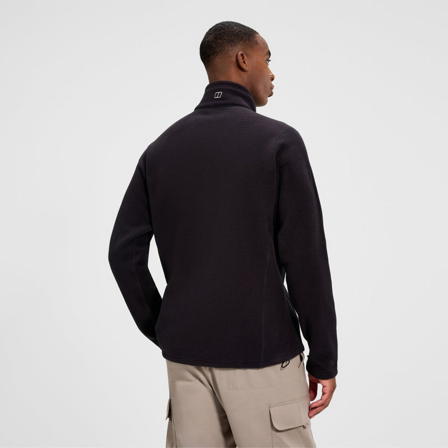 men s prism interactive polartec fleece jacket - black die berghaus