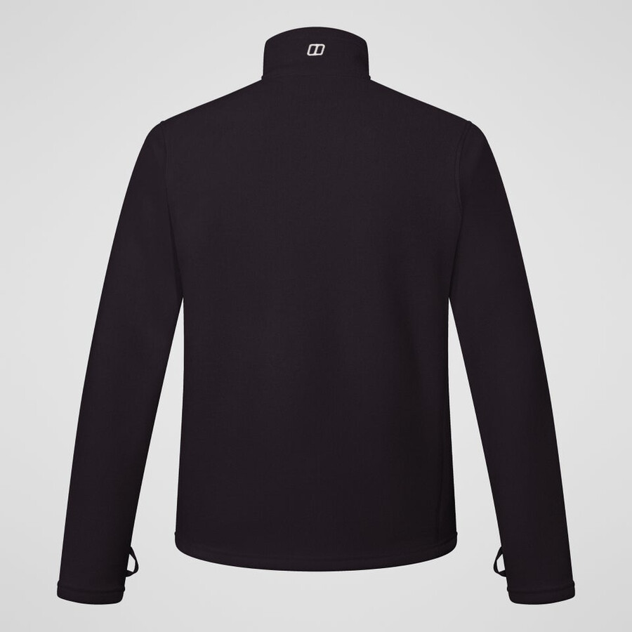 men s prism interactive polartec fleece jacket - black die berghaus
