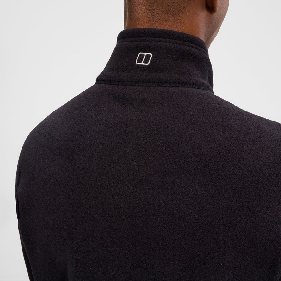 men s prism interactive polartec fleece jacket - black die berghaus