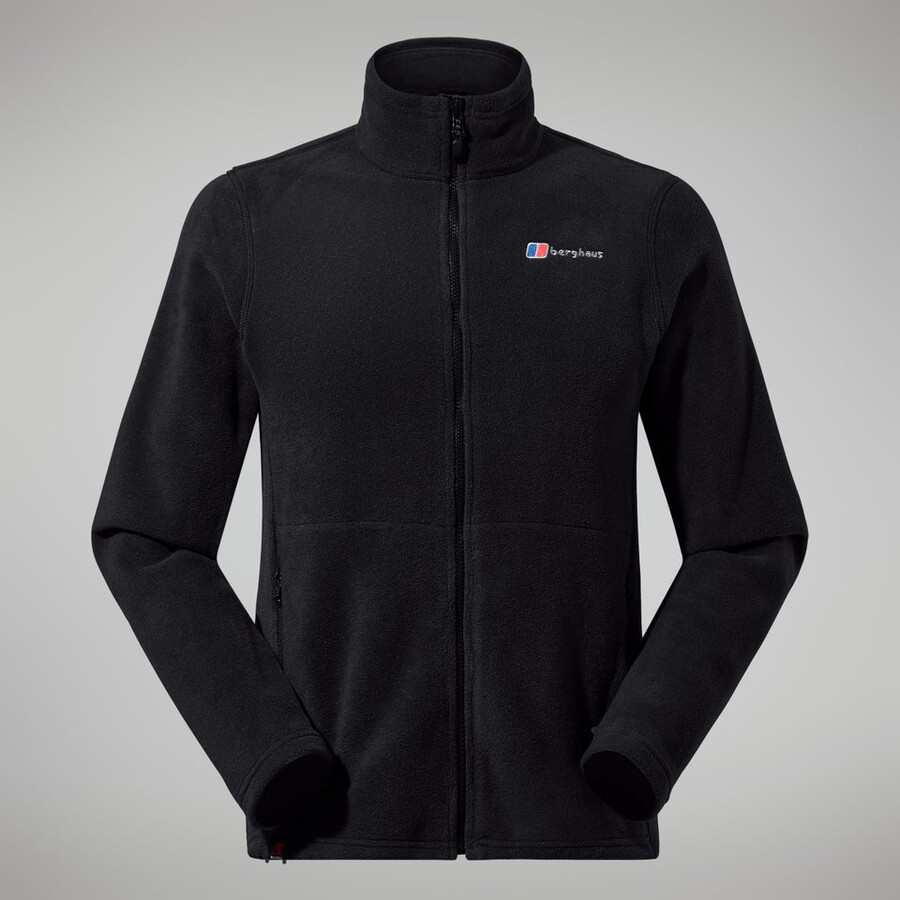 herren prism polartec interactive jacke - schwarz berghaus